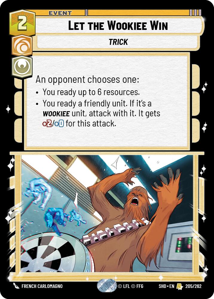 {SW-R} Let the Wookiee Win (205/262) [Shadows of the Galaxy]