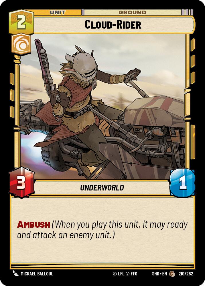 {SW-C} Cloud-Rider (210/262) [Shadows of the Galaxy]