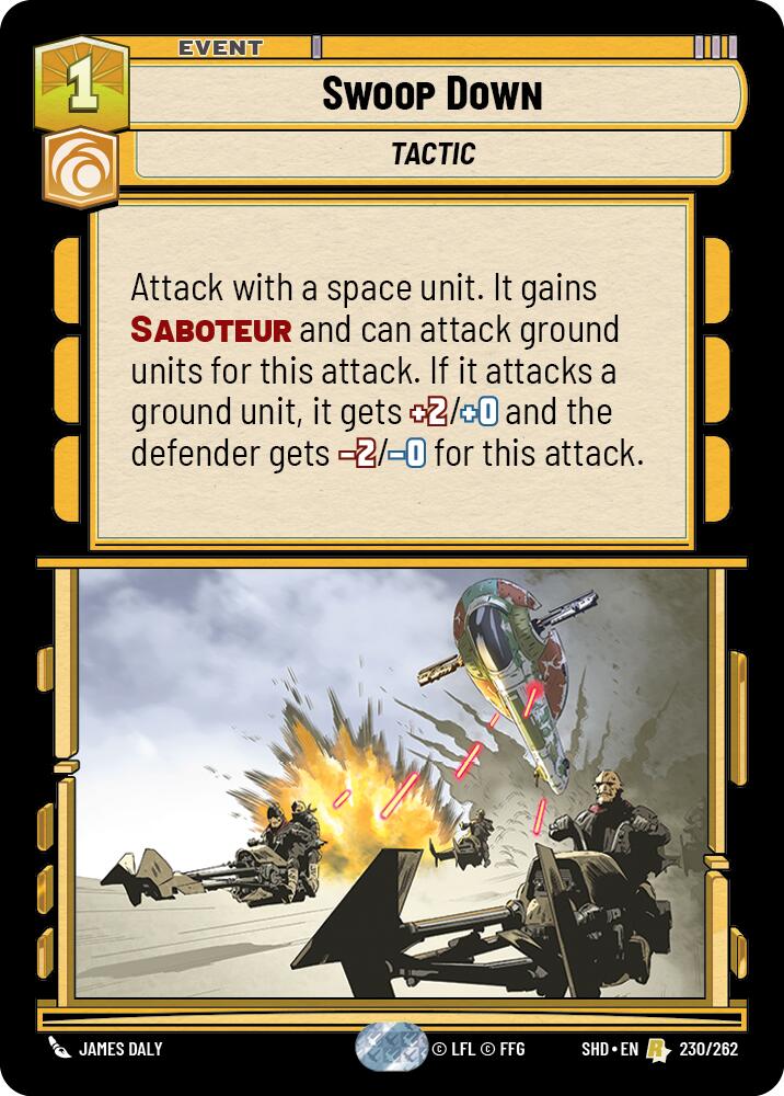 {SW-R} Swoop Down (230/262) [Shadows of the Galaxy]