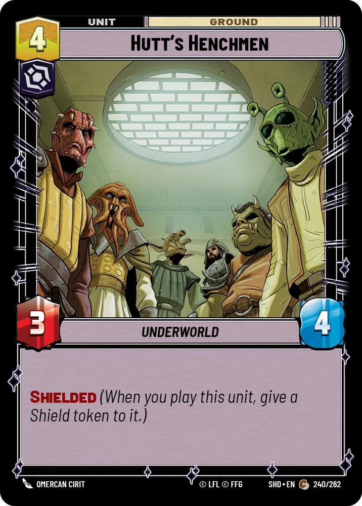 {SW-C} Hutt's Henchmen (240/262) [Shadows of the Galaxy]