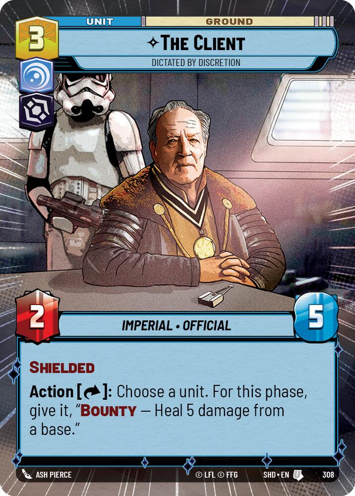 {SW-C} The Client - Dictated by Discretion (Hyperspace) (308) [Shadows of the Galaxy]