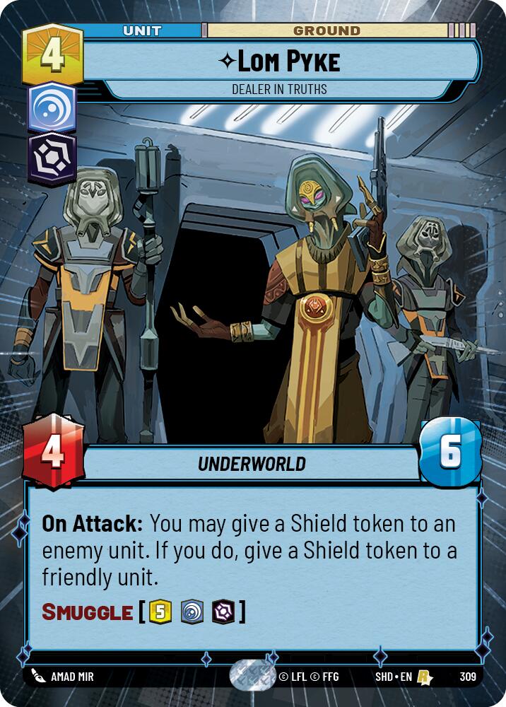 {SW-R} Lom Pyke - Dealer in Truths (Hyperspace) (309) [Shadows of the Galaxy]