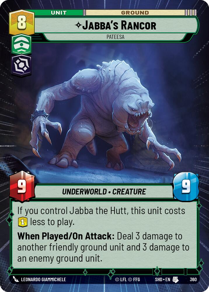 {SW-C} Jabba's Rancor - Pateesa (Hyperspace) (360) [Shadows of the Galaxy]