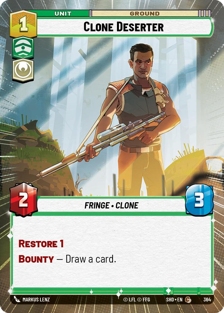 {SW-C} Clone Deserter (Hyperspace) (364) [Shadows of the Galaxy]