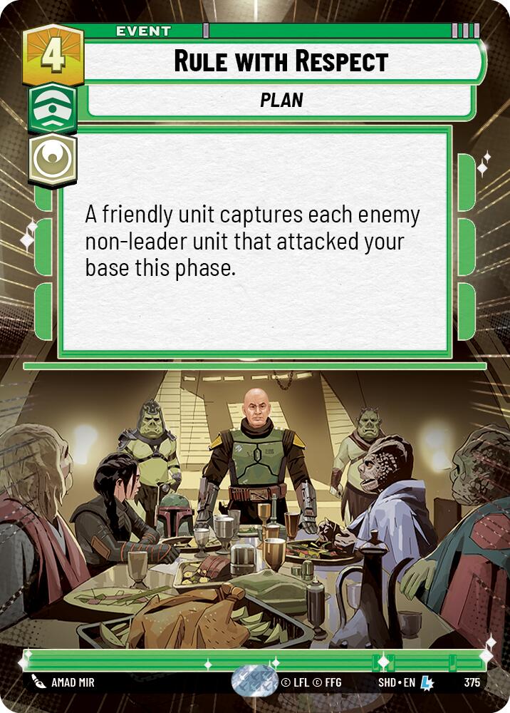 {SW-R} Rule With Respect (Hyperspace) (375) [Shadows of the Galaxy]