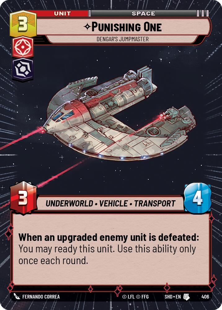 {SW-C} Punishing One - Dengar's Jumpmaster (Hyperspace) (406) [Shadows of the Galaxy]