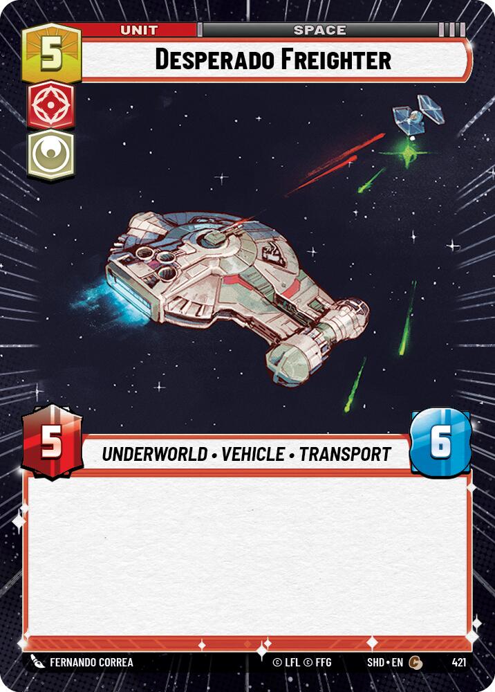 {SW-C} Desperado Freighter (Hyperspace) (421) [Shadows of the Galaxy]