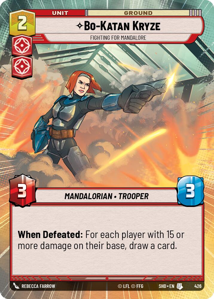 {SW-C} Bo-Katan Kryze - Fighting For Mandalore (Hyperspace) (426) [Shadows of the Galaxy]