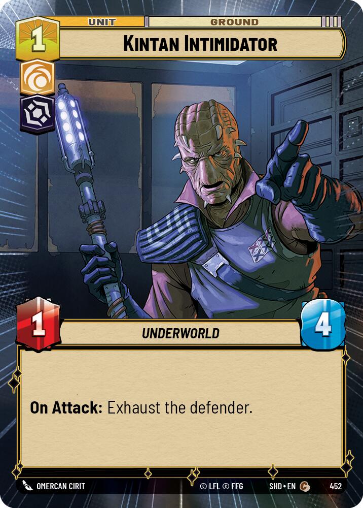 {SW-C} Kintan Intimidator (Hyperspace) (452) [Shadows of the Galaxy]