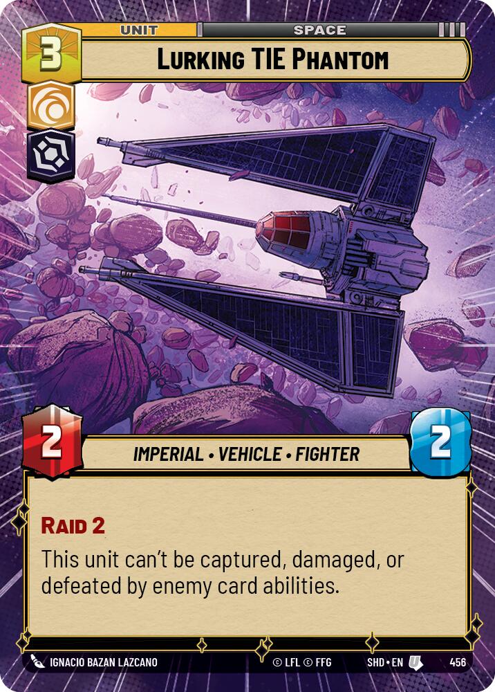 {SW-C} Lurking TIE Phantom (Hyperspace) (456) [Shadows of the Galaxy]