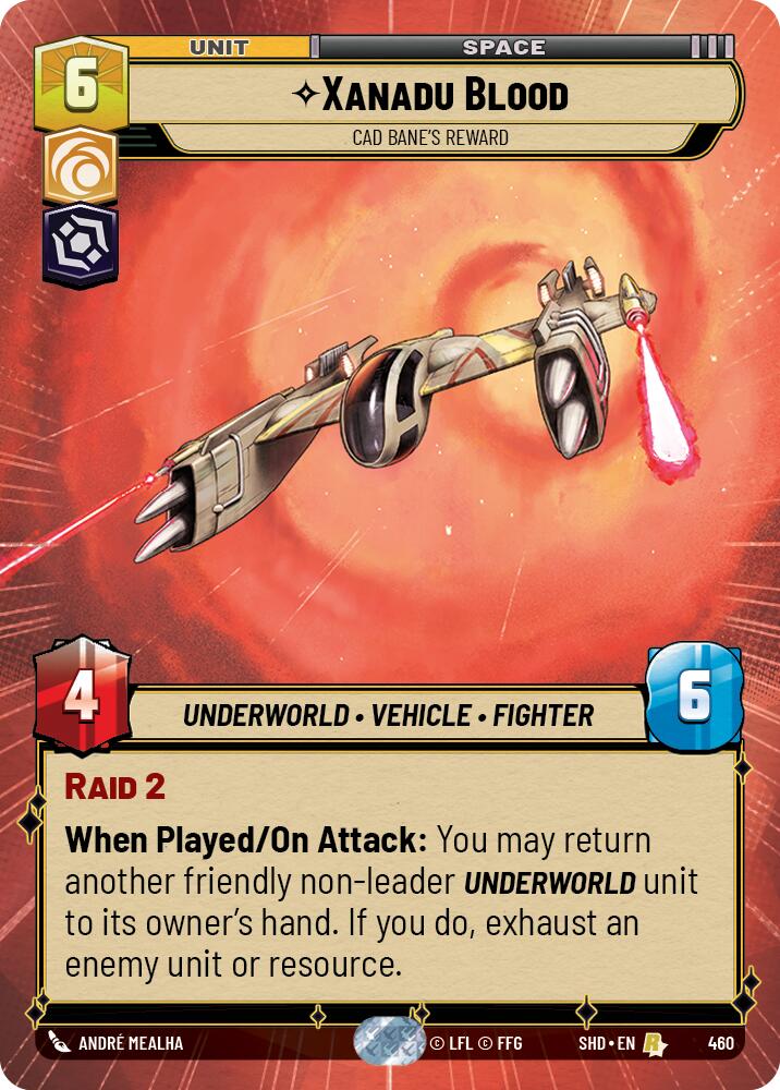 {SW-R} Xanadu Blood - Cad Bane's Reward (Hyperspace) (460) [Shadows of the Galaxy]