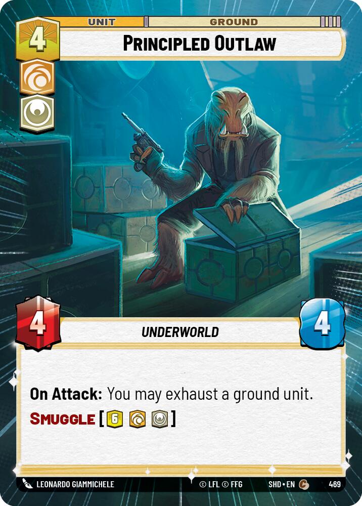 {SW-C} Principled Outlaw (Hyperspace) (469) [Shadows of the Galaxy]