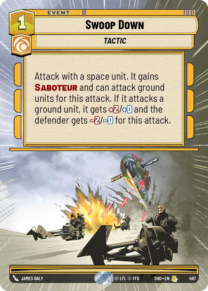 {SW-R} Swoop Down (Hyperspace) (497) [Shadows of the Galaxy]