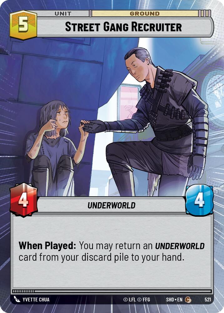 {SW-C} Street Gang Recruiter (Hyperspace) (521) [Shadows of the Galaxy]