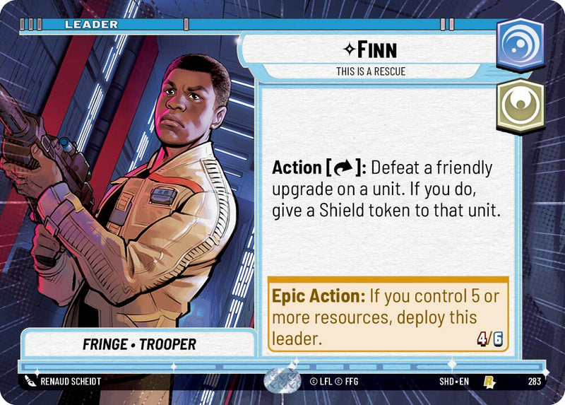 {SW-L} Finn - This is a Rescue (Hyperspace) (283) [Shadows of the Galaxy]