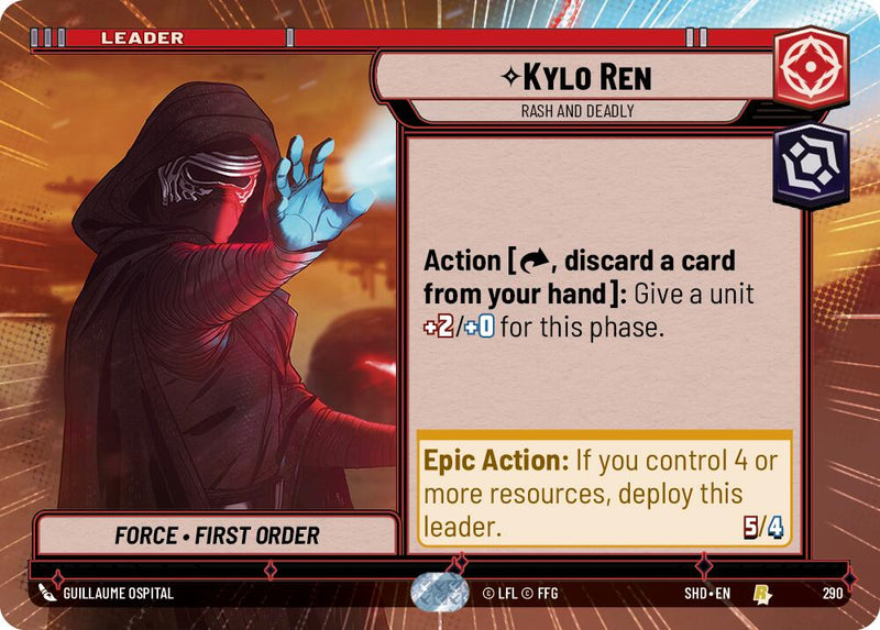 {SW-L} Kylo Ren - Rash and Deadly (Hyperspace) (290) [Shadows of the Galaxy]