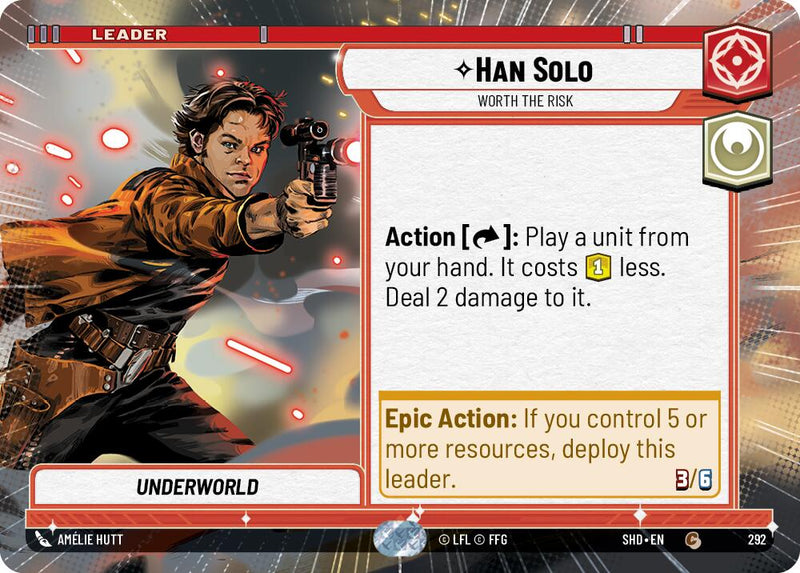 {SW-L} Han Solo - Worth the Risk (Hyperspace) (292) [Shadows of the Galaxy]