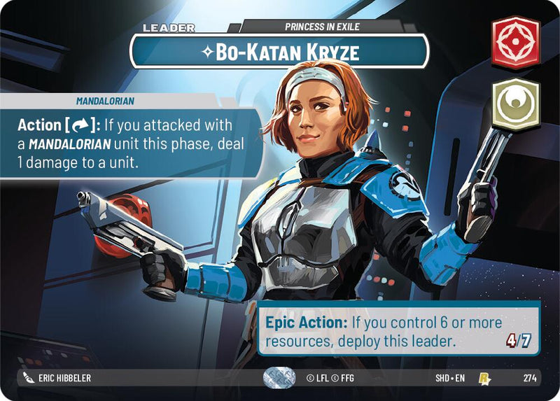 {SW-SH} Bo-Katan Kryze - Princess in Exile (Showcase) (274) [Shadows of the Galaxy]