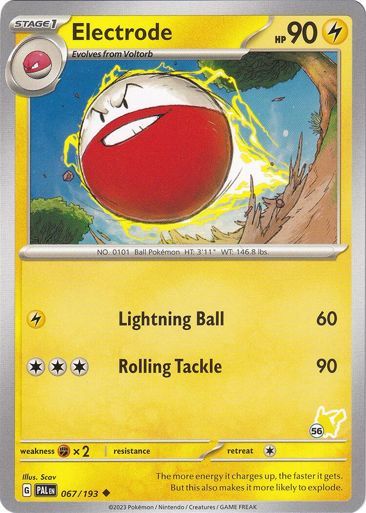 [PKM-C] Electrode (067/193) (Pikachu Stamp