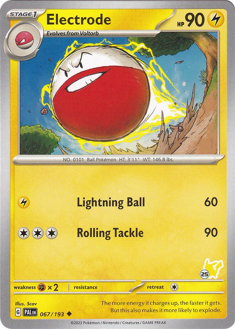 [PKM-C] Electrode (067/193) (Pikachu Stamp