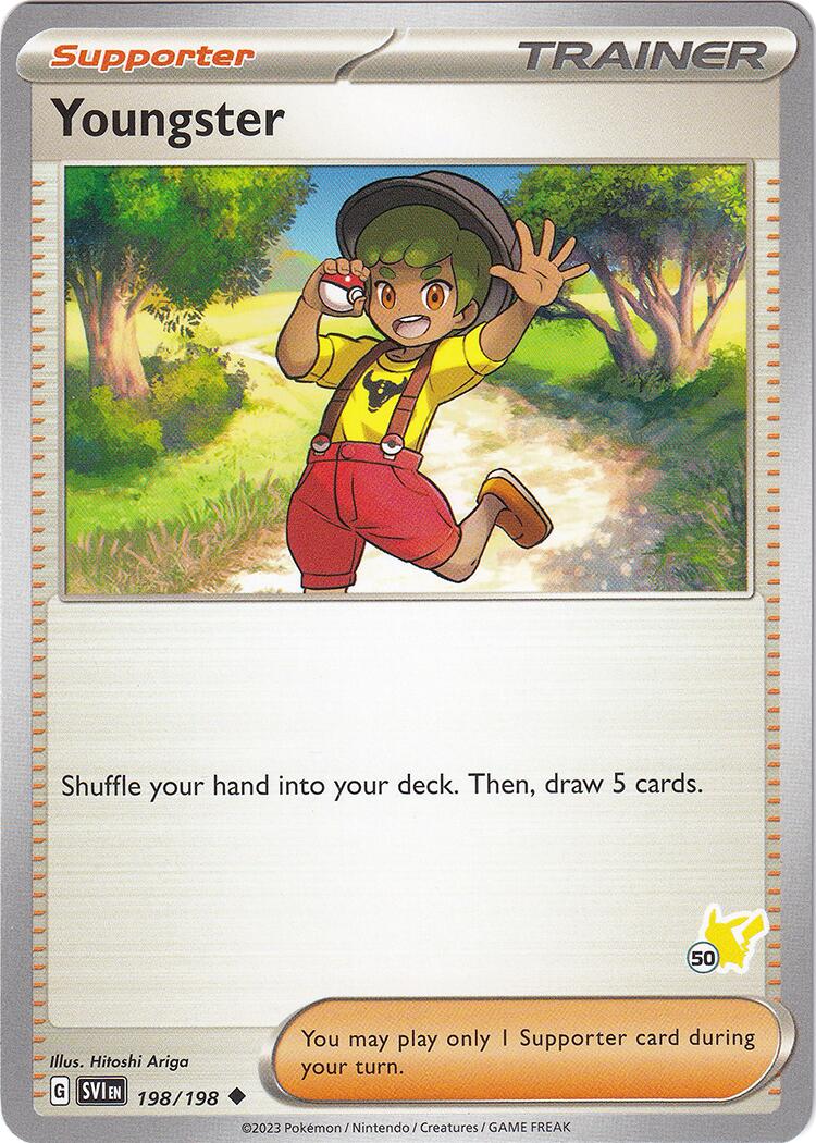 [TR] Youngster (198/198) (Pikachu Stamp