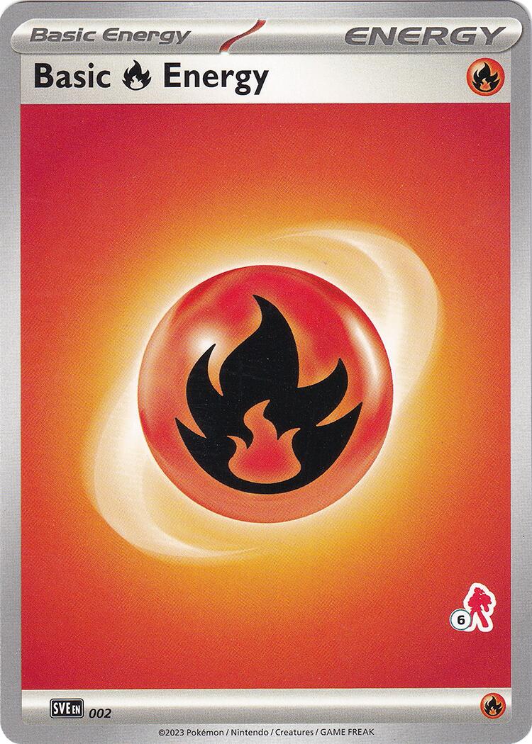 [BE] Basic Fire Energy (002) (Armarouge Stamp