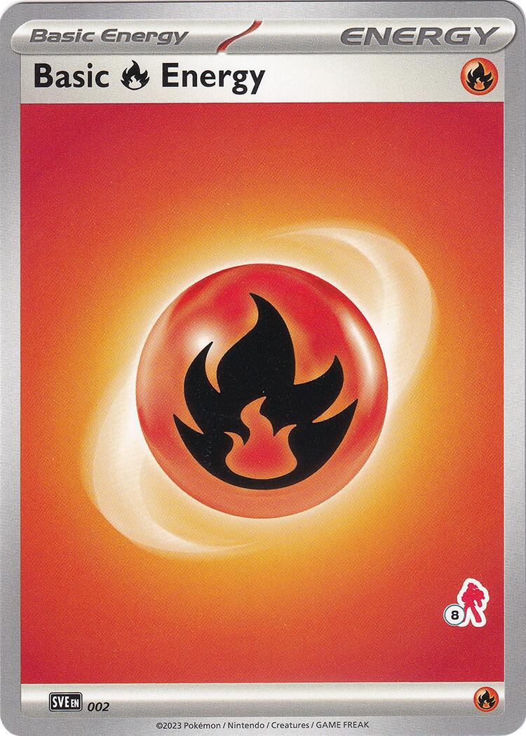 [BE] Basic Fire Energy (002) (Armarouge Stamp