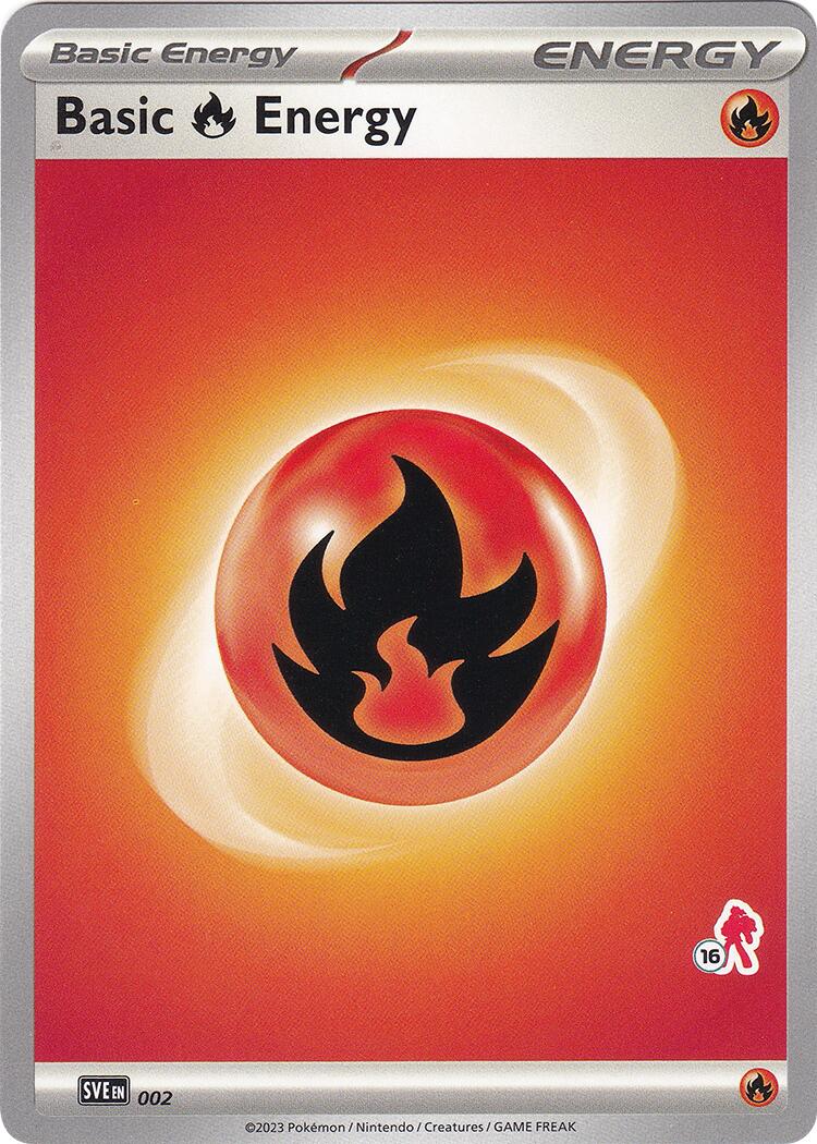 [BE] Basic Fire Energy (002) (Armarouge Stamp