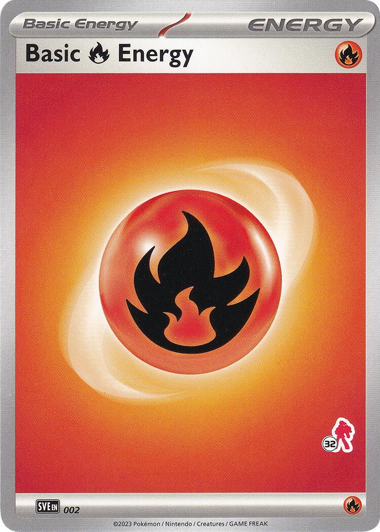 [BE] Basic Fire Energy (002) (Armarouge Stamp