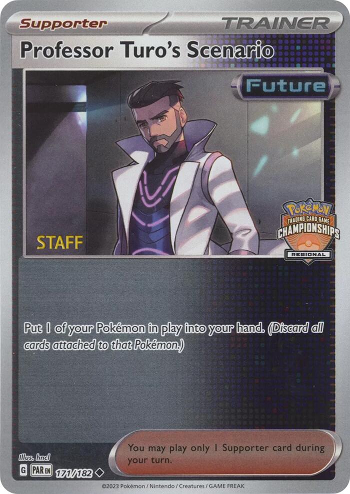 [TR] Professor Turo's Scenario (171/182) (2023 Regional Championships Staff) [League & Championship Cards]