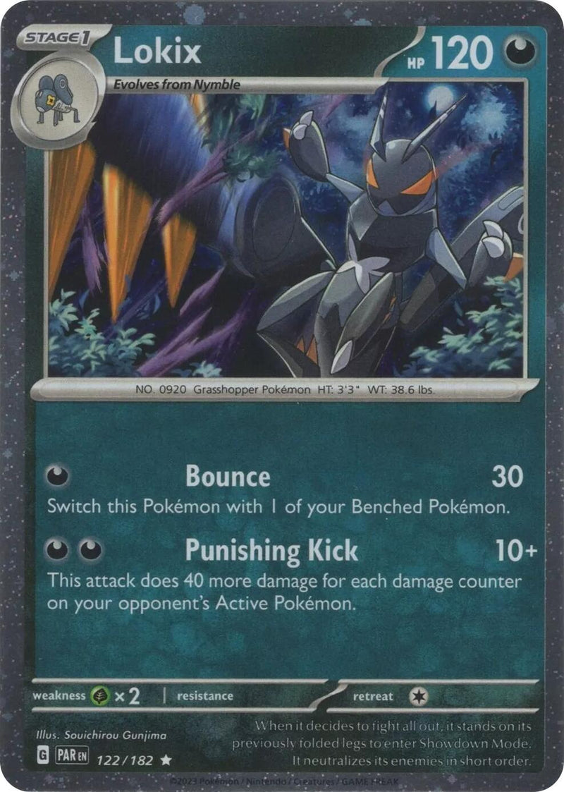 [PKM-R] Lokix (122/182) (Cosmos Holo) [Scarlet & Violet: Paradox Rift]