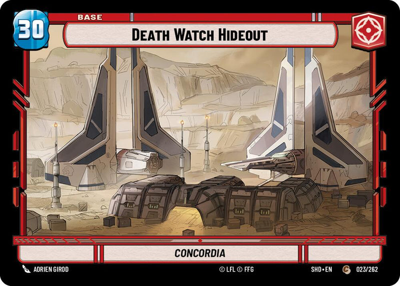 {SW-B} Death Watch Hideout // Shield (023 // T02) [Shadows of the Galaxy]