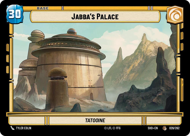 {SW-B} Jabba's Palace // Shield (026 // T02) [Shadows of the Galaxy]