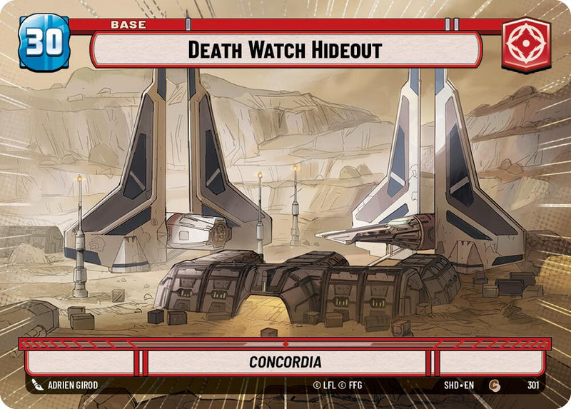 {SW-B} Death Watch Hideout // Shield (Hyperspace) (301 // T04) [Shadows of the Galaxy]