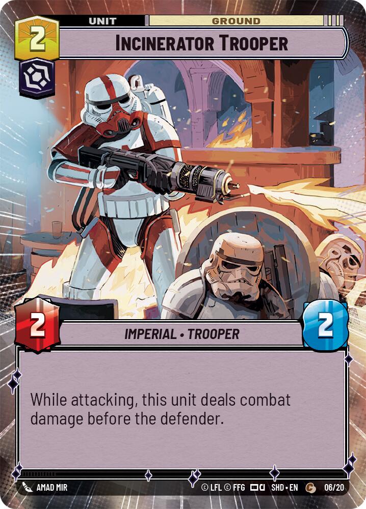 {SW-C} Incinerator Trooper (Hyperspace) (06/20) [Shadows of the Galaxy: Weekly Play]