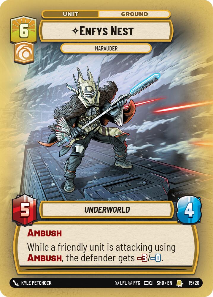 {SW-R} Enfys Nest - Marauder (15/20) [Shadows of the Galaxy: Weekly Play]