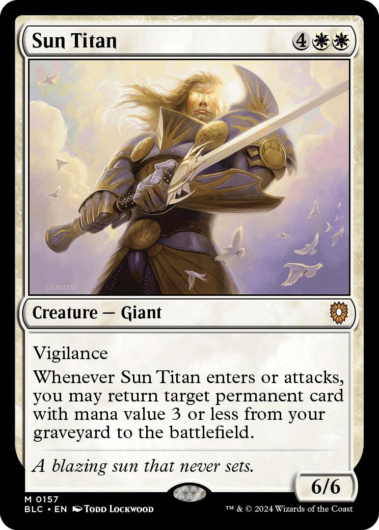 {R} Sun Titan [Bloomburrow Commander][BLC 157]