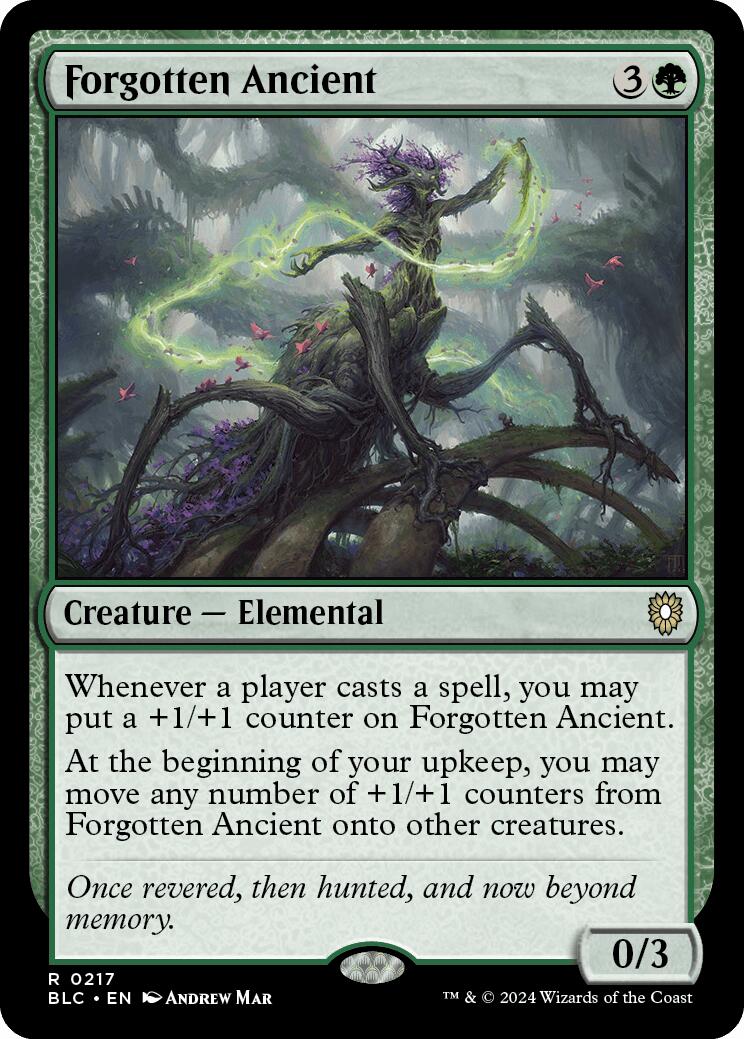 {R} Forgotten Ancient [Bloomburrow Commander][BLC 217]