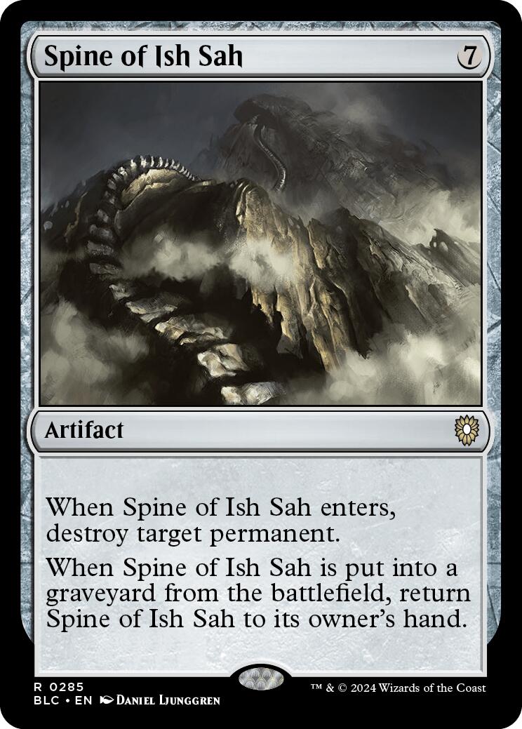 {R} Spine of Ish Sah [Bloomburrow Commander][BLC 285]