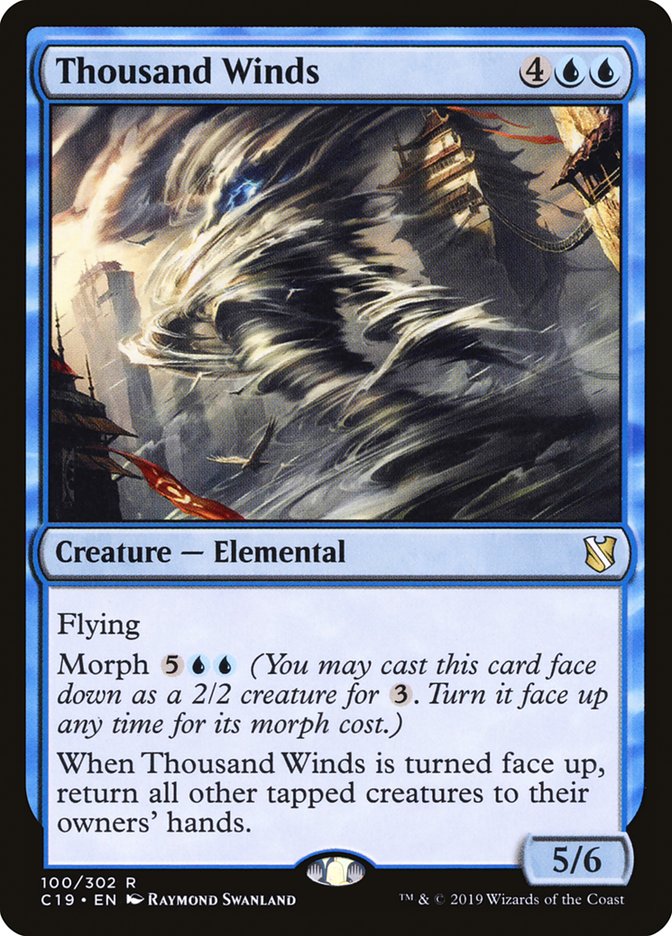 {R} Thousand Winds [Commander 2019][C19 100]