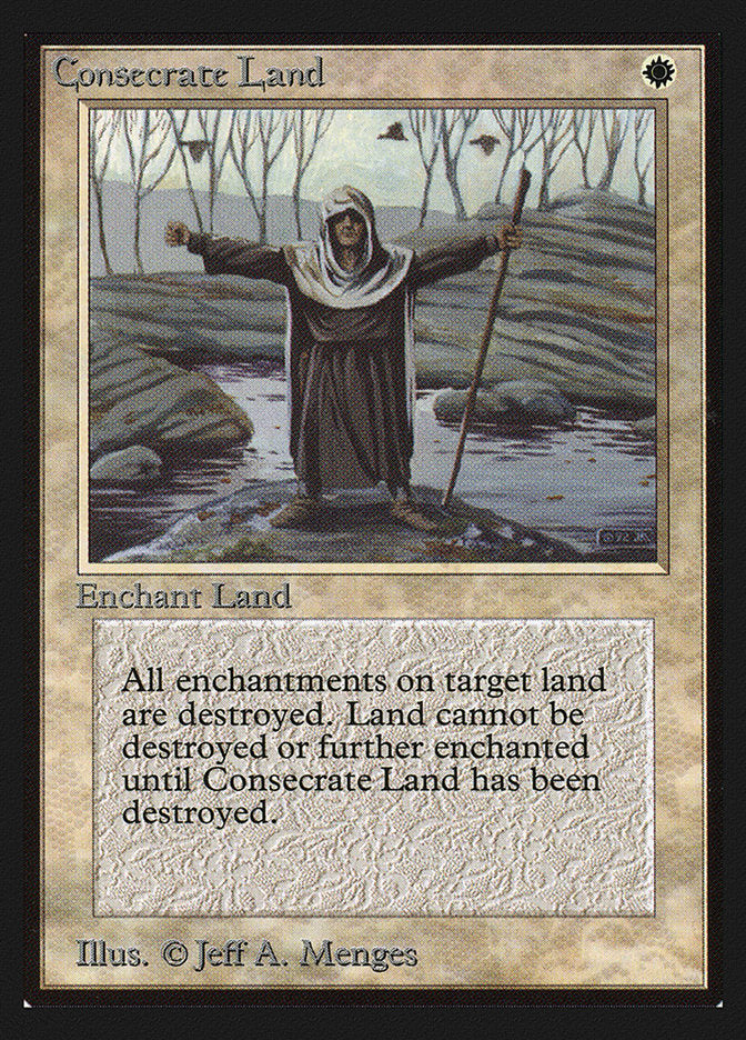 {C} Consecrate Land [Collectorsâ Edition][GB CED 015]