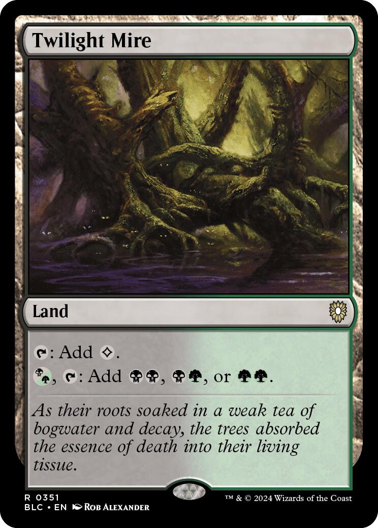 {R} Twilight Mire [Bloomburrow Commander][BLC 351]