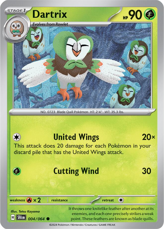 [PKM-C] Dartrix (004/064) [Scarlet & Violet: Shrouded Fable]