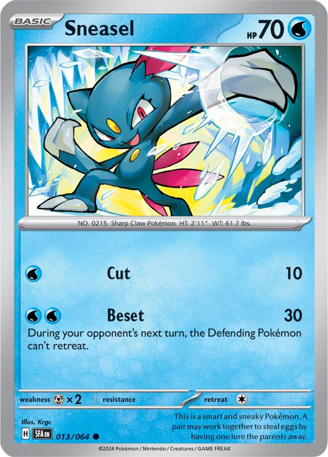 [PKM-C] Sneasel (013/064) [Scarlet & Violet: Shrouded Fable]