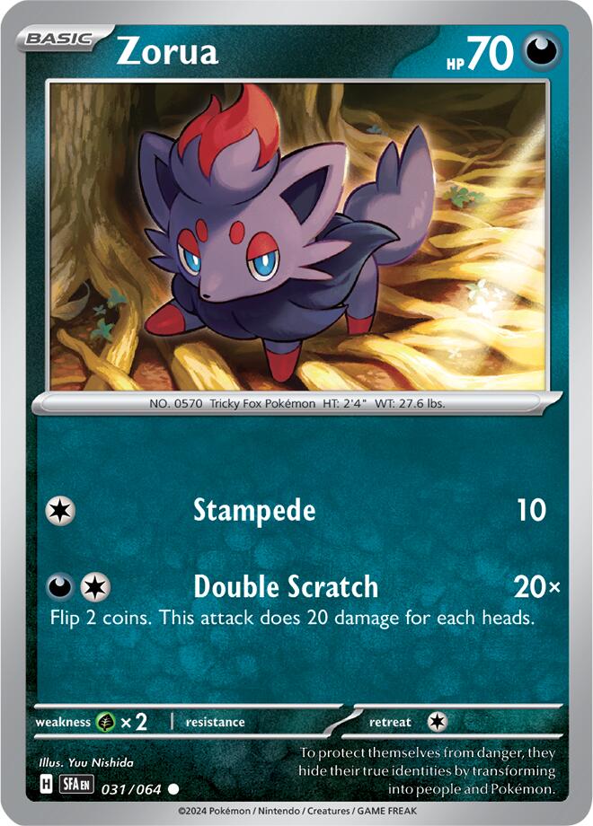 [PKM-C] Zorua (031/064) [Scarlet & Violet: Shrouded Fable]