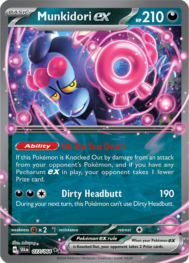 [PKM-R] Munkidori ex (037/064) [Scarlet & Violet: Shrouded Fable]