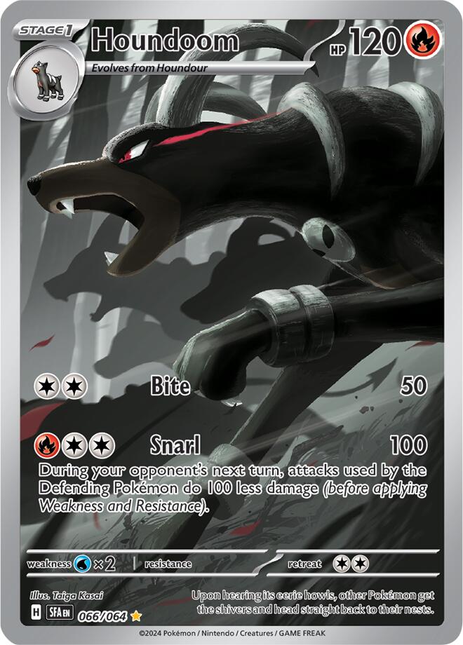 [PKM-R] Houndoom (066/064) [Scarlet & Violet: Shrouded Fable]