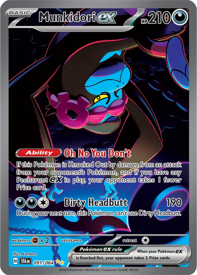 [PKM-R] Munkidori ex (091/064) [Scarlet & Violet: Shrouded Fable]