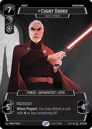 {SW-R} Count Dooku - Darth Tyranus (2024 Convention Exclusive) (001/006) [Miscellaneous]