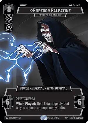 {SW-R} Emperor Palpatine - Master of the Dark Side (2024 Convention Exclusive) (003/006) [Miscellaneous]